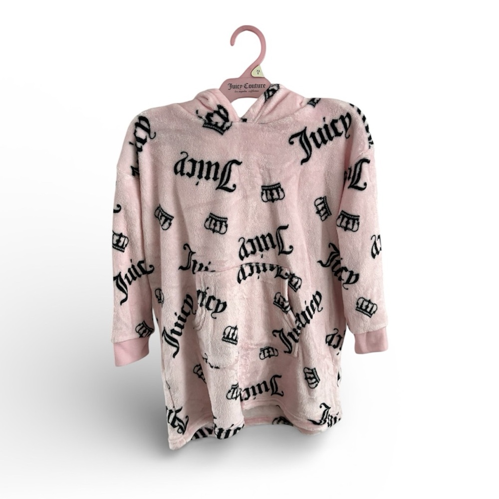 Juicy Couture Light Pink Logo Comfy Kids sweater NWT